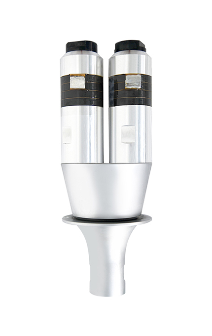 15kHz-4200W 熙順換能器 雙柱直筒(銀黑)